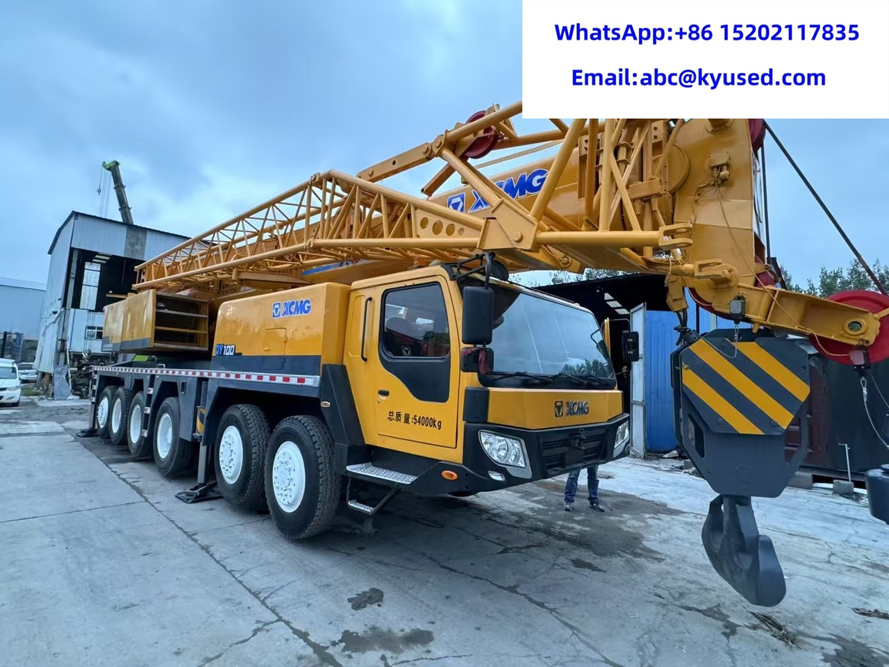 XCMG QY100K 100T crane - Autožeriav: obrázok 2 XCMG QY100K 100T crane - Autožeriav: obrázok 2