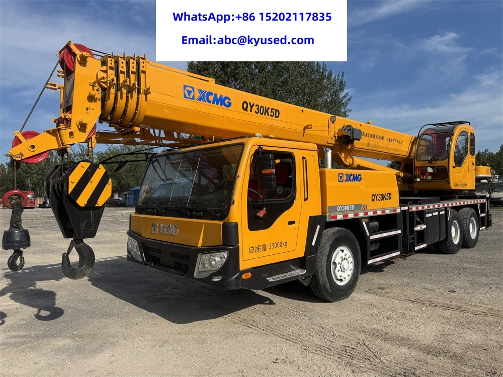 XCMG QY30K5D QY30K 30ton - Autožeriav: obrázok 1 XCMG QY30K5D QY30K 30ton - Autožeriav: obrázok 1
