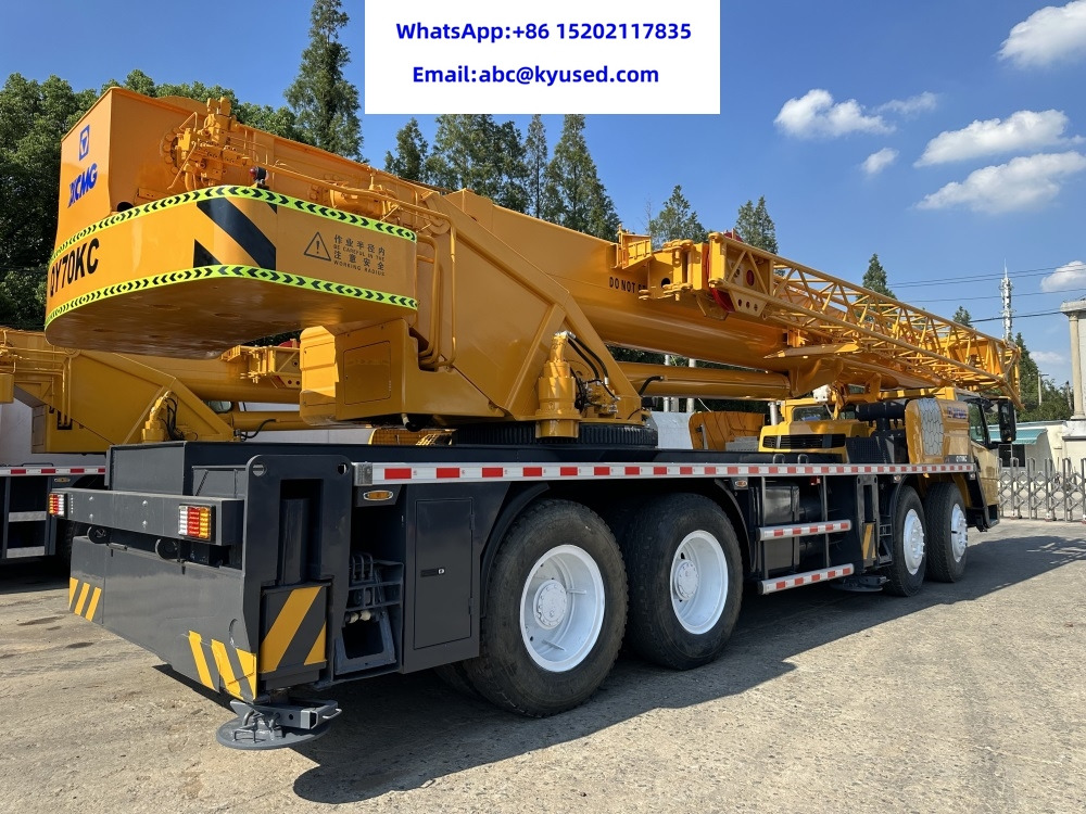 Autožeriav XCMG QY70KC XCT70 QY75K QY50KC XCT50 XCT55 55T 60T 70TON TRUCK CRANE: obrázok 8