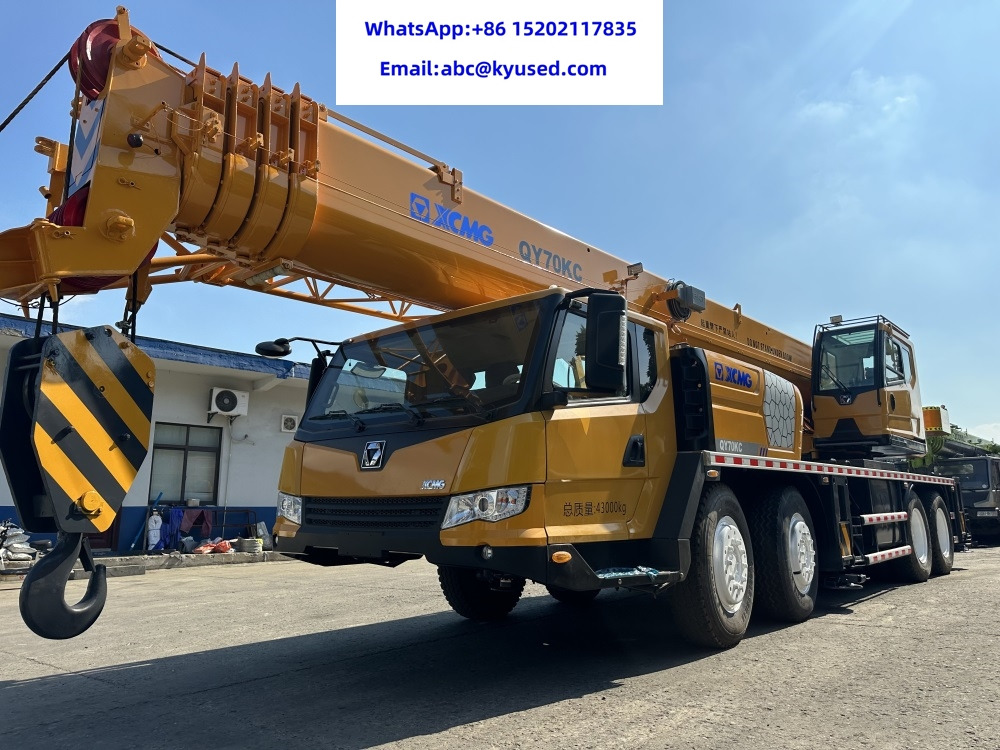 XCMG QY70KC XCT70 QY75K QY50KC XCT50 XCT55 55T 60T 70TON TRUCK CRANE - Autožeriav: obrázok 1 XCMG QY70KC XCT70 QY75K QY50KC XCT50 XCT55 55T 60T 70TON TRUCK CRANE - Autožeriav: obrázok 1