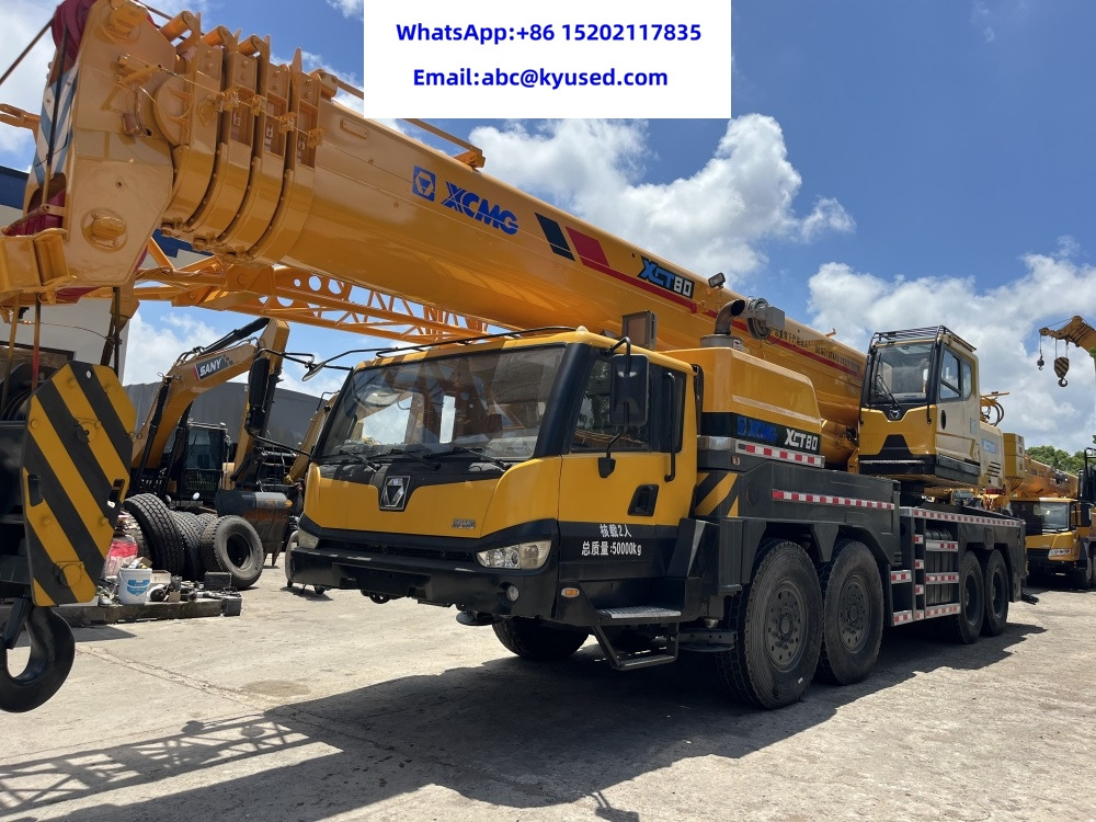 XCMG XCT80 80ton - Autožeriav: obrázok 4 XCMG XCT80 80ton - Autožeriav: obrázok 4