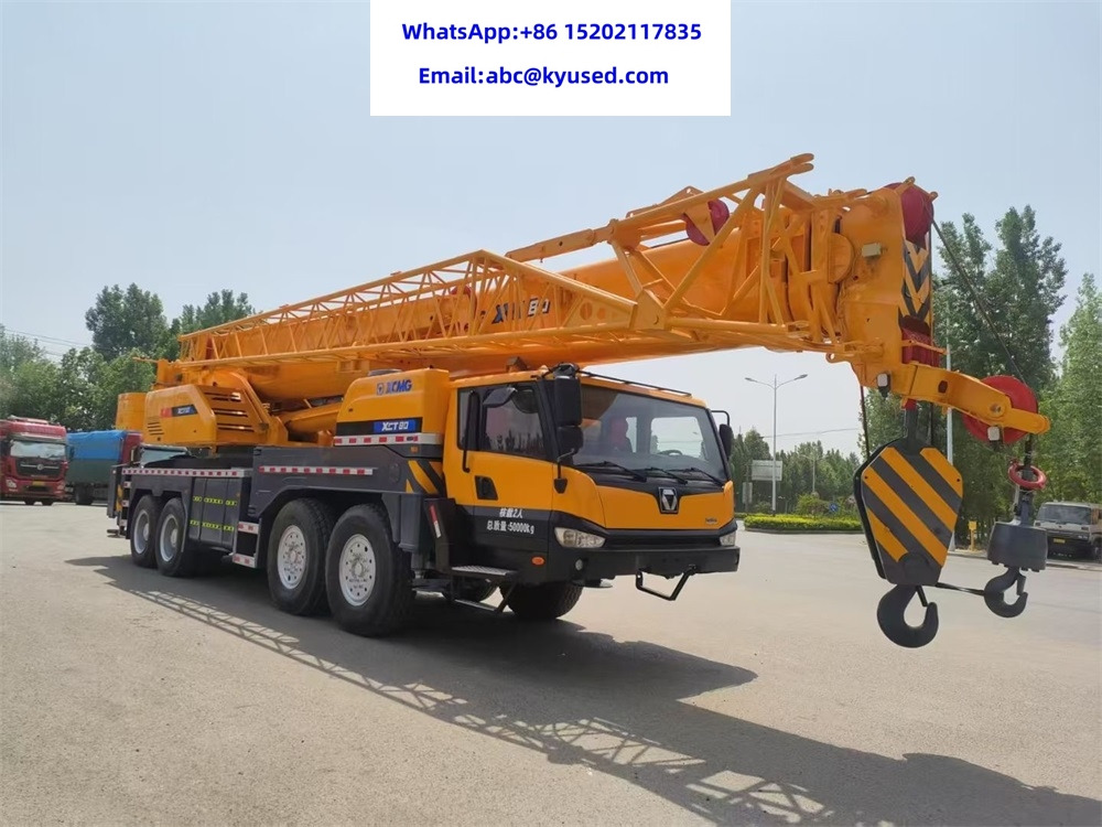 XCMG XCT80 - Autožeriav: obrázok 5 XCMG XCT80 - Autožeriav: obrázok 5