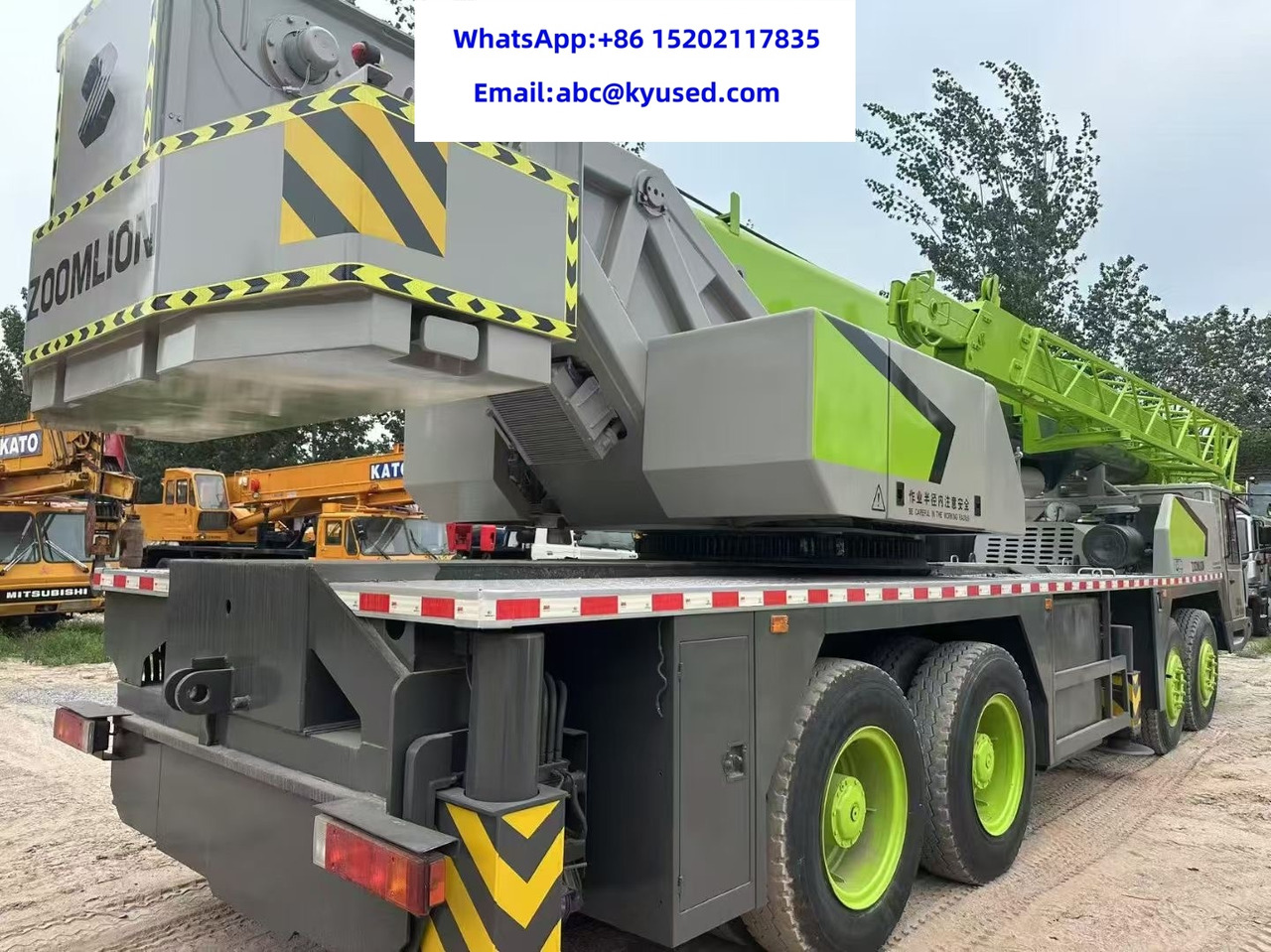 ZOOMLION QY70V ZTC700V QY80V ZTC800V 70TON 80TON CRANE - Autožeriav: obrázok 2 ZOOMLION QY70V ZTC700V QY80V ZTC800V 70TON 80TON CRANE - Autožeriav: obrázok 2