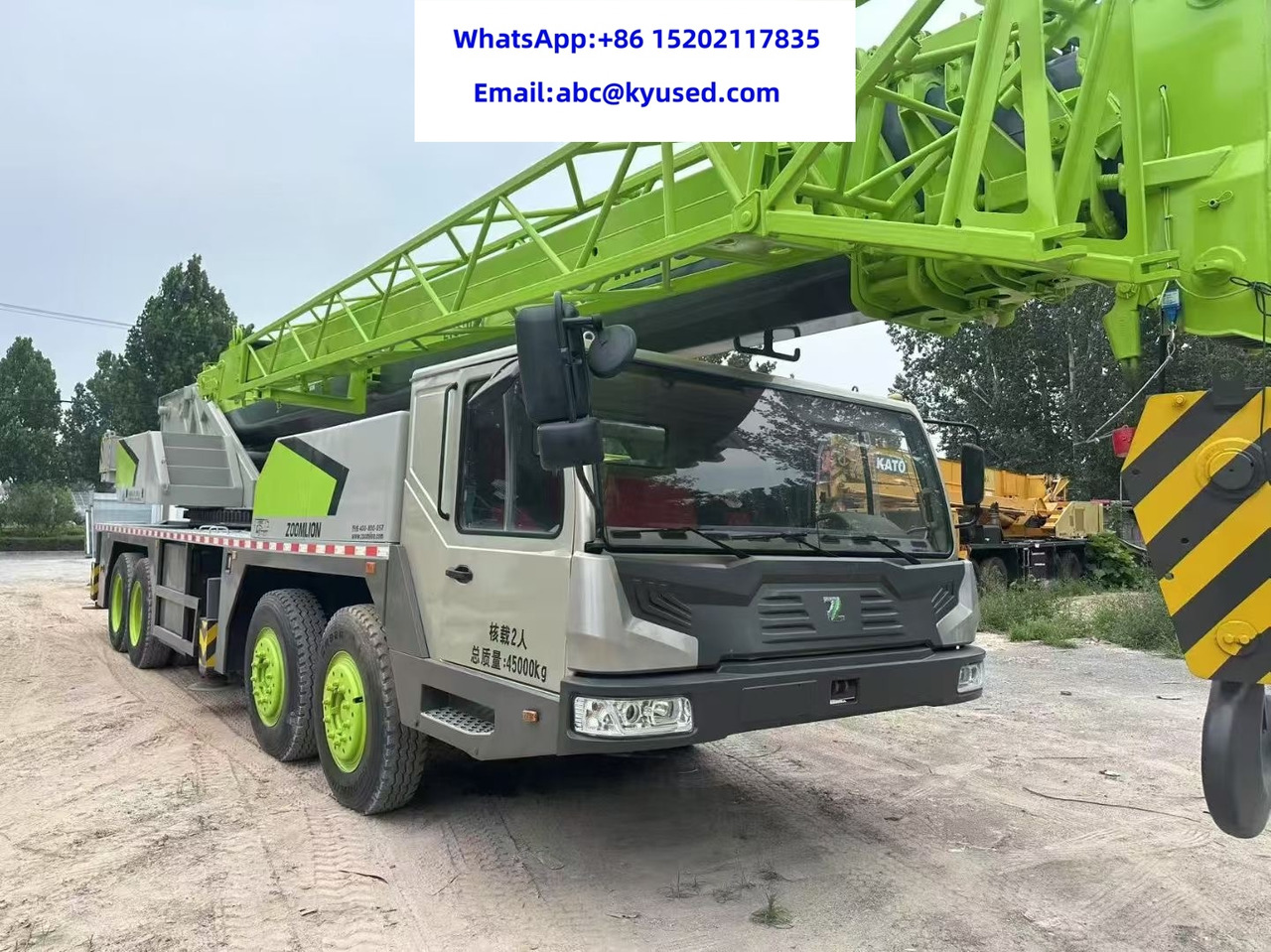ZOOMLION QY70V ZTC700V QY80V ZTC800V 70TON 80TON CRANE - Autožeriav: obrázok 4 ZOOMLION QY70V ZTC700V QY80V ZTC800V 70TON 80TON CRANE - Autožeriav: obrázok 4