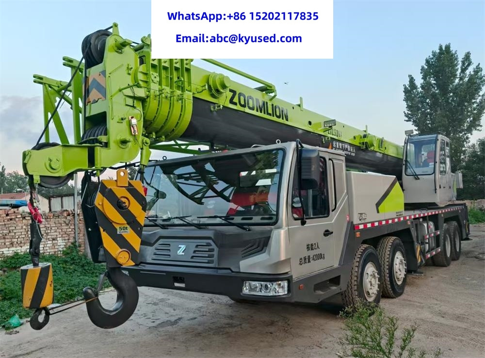 ZOOMLION ZTC500V ZTC550V QY50V ZTC700V ZTC800V ZTC1000 50ton 55T 70ton 80ton 100ton - Autožeriav: obrázok 1 ZOOMLION ZTC500V ZTC550V QY50V ZTC700V ZTC800V ZTC1000 50ton 55T 70ton 80ton 100ton - Autožeriav: obrázok 1