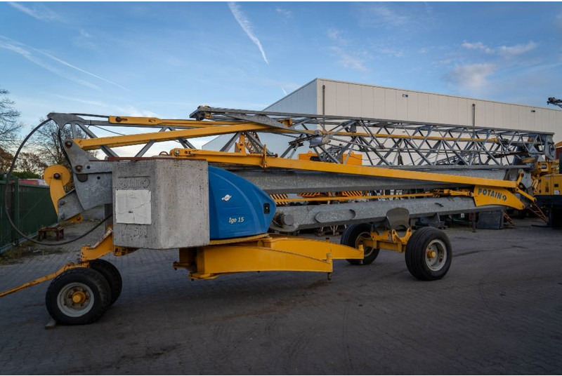 Potain Igo 15 - Žeriav: obrázok 1 Potain Igo 15 - Žeriav: obrázok 1