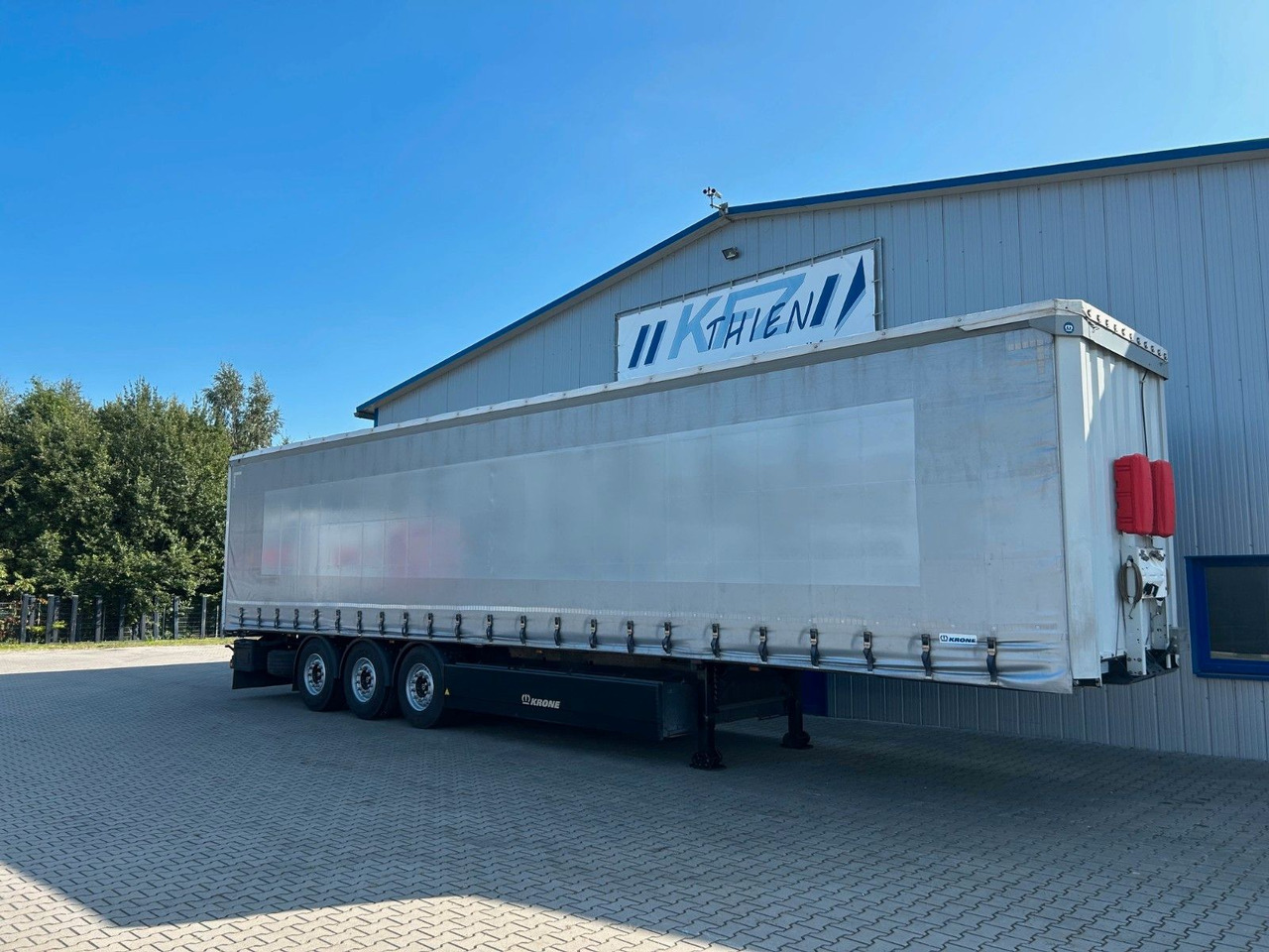 Krone SDP27 | Liftachse, Palettenkasten, Iceprotect - Plachtový náves: obrázok 2 Krone SDP27 | Liftachse, Palettenkasten, Iceprotect - Plachtový náves: obrázok 2