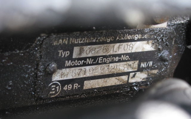 MAN D0826 LF08 MAN L 2000 - Motor pre Nákladné auto: obrázok 2 MAN D0826 LF08 MAN L 2000 - Motor pre Nákladné auto: obrázok 2