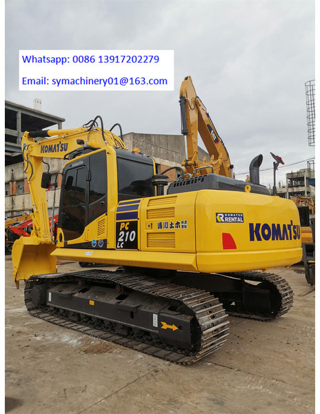 Komatsu PC210LC-8 - Pásové rýpadlo: obrázok 2 Komatsu PC210LC-8 - Pásové rýpadlo: obrázok 2