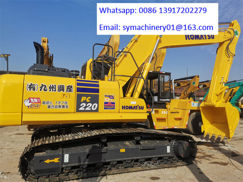 Komatsu PC220-8N1 - Pásové rýpadlo: obrázok 1 Komatsu PC220-8N1 - Pásové rýpadlo: obrázok 1