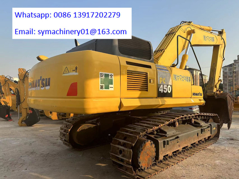 Komatsu PC450 - Pásové rýpadlo: obrázok 2 Komatsu PC450 - Pásové rýpadlo: obrázok 2