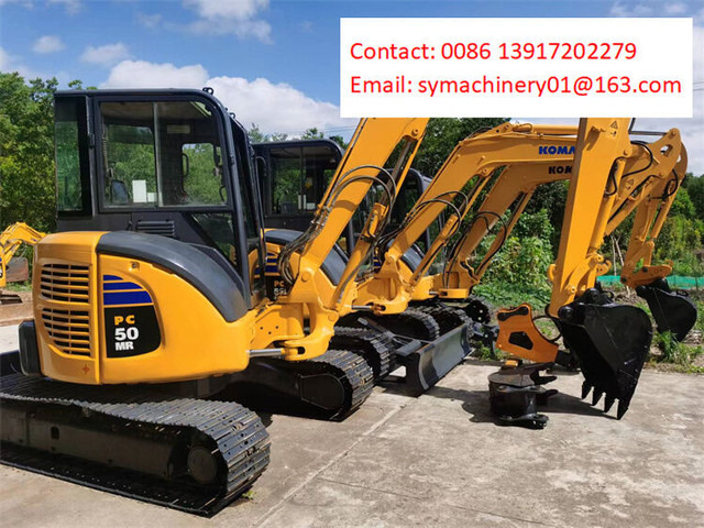 Komatsu PC50 - Mini rýpadlo: obrázok 5 Komatsu PC50 - Mini rýpadlo: obrázok 5