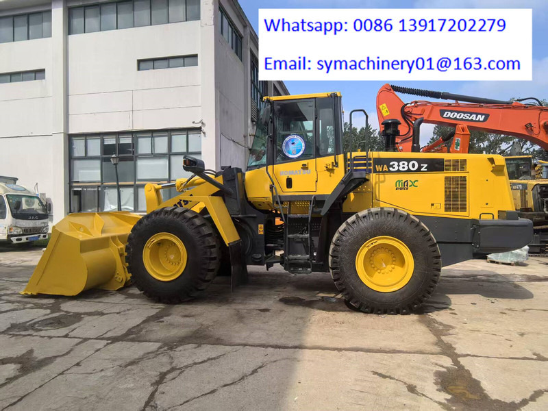 Komatsu WA380-6 - Kolesový nakladač: obrázok 1 Komatsu WA380-6 - Kolesový nakladač: obrázok 1