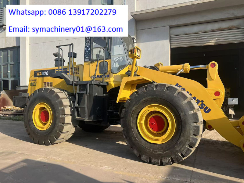 Komatsu WA470 KOMATSU WA470-3 WA470-3 WA380-3 WA380-6 WA320-3 WA320 - Kolesový nakladač: obrázok 1 Komatsu WA470 KOMATSU WA470-3 WA470-3 WA380-3 WA380-6 WA320-3 WA320 - Kolesový nakladač: obrázok 1