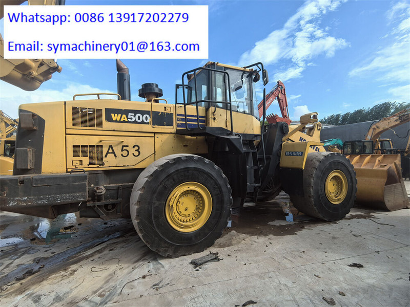 Komatsu WA500-6 WA500 WA600 WA470 - Kolesový nakladač: obrázok 1 Komatsu WA500-6 WA500 WA600 WA470 - Kolesový nakladač: obrázok 1