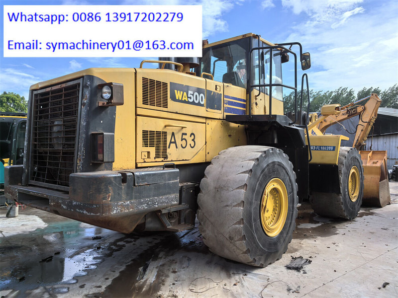 Komatsu WA500-6 WA500 WA600 WA470 - Kolesový nakladač: obrázok 5 Komatsu WA500-6 WA500 WA600 WA470 - Kolesový nakladač: obrázok 5