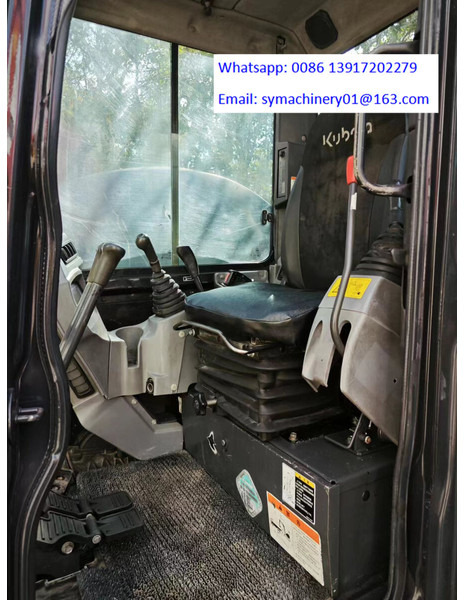 Mini rýpadlo Kubota kx163: obrázok 15