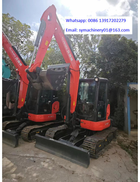 Mini rýpadlo Kubota kx163: obrázok 7