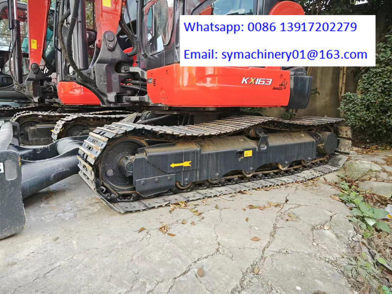 Mini rýpadlo Kubota kx163: obrázok 14