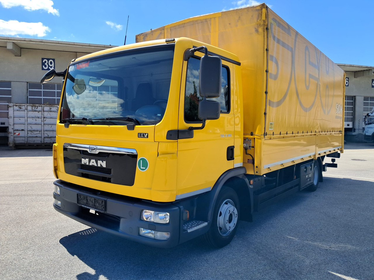 MAN MAN TGL 8.180 Pritsche + LBW | Klima | Tempomat | Schaltgetriebe - Valníkový/ Plošinový nákladný automobil: obrázok 1 MAN MAN TGL 8.180 Pritsche + LBW | Klima | Tempomat | Schaltgetriebe - Valníkový/ Plošinový nákladný automobil: obrázok 1