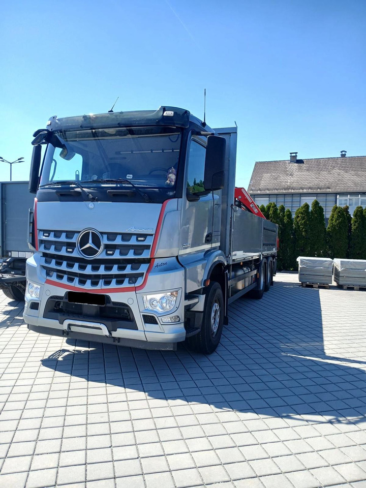 MERCEDES-BENZ AROCS 28.51 | 6x4| Klima | Retarder | Euro 6 - Valníkový/ Plošinový nákladný automobil, Auto s hydraulickou rukou: obrázok 1 MERCEDES-BENZ AROCS 28.51 | 6x4| Klima | Retarder | Euro 6 - Valníkový/ Plošinový nákladný automobil, Auto s hydraulickou rukou: obrázok 1