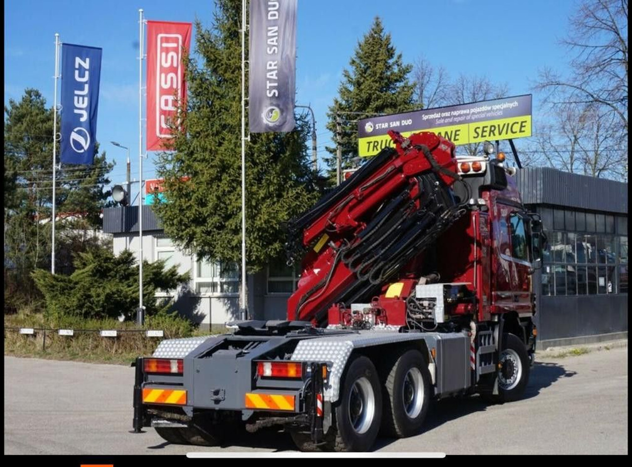 Mercedes-Benz ACTROS 3348 Kran HMF3720K4 Fly-Jip Fun   k Klima - Auto s hydraulickou rukou: obrázok 4 Mercedes-Benz ACTROS 3348 Kran HMF3720K4 Fly-Jip Fun   k Klima - Auto s hydraulickou rukou: obrázok 4