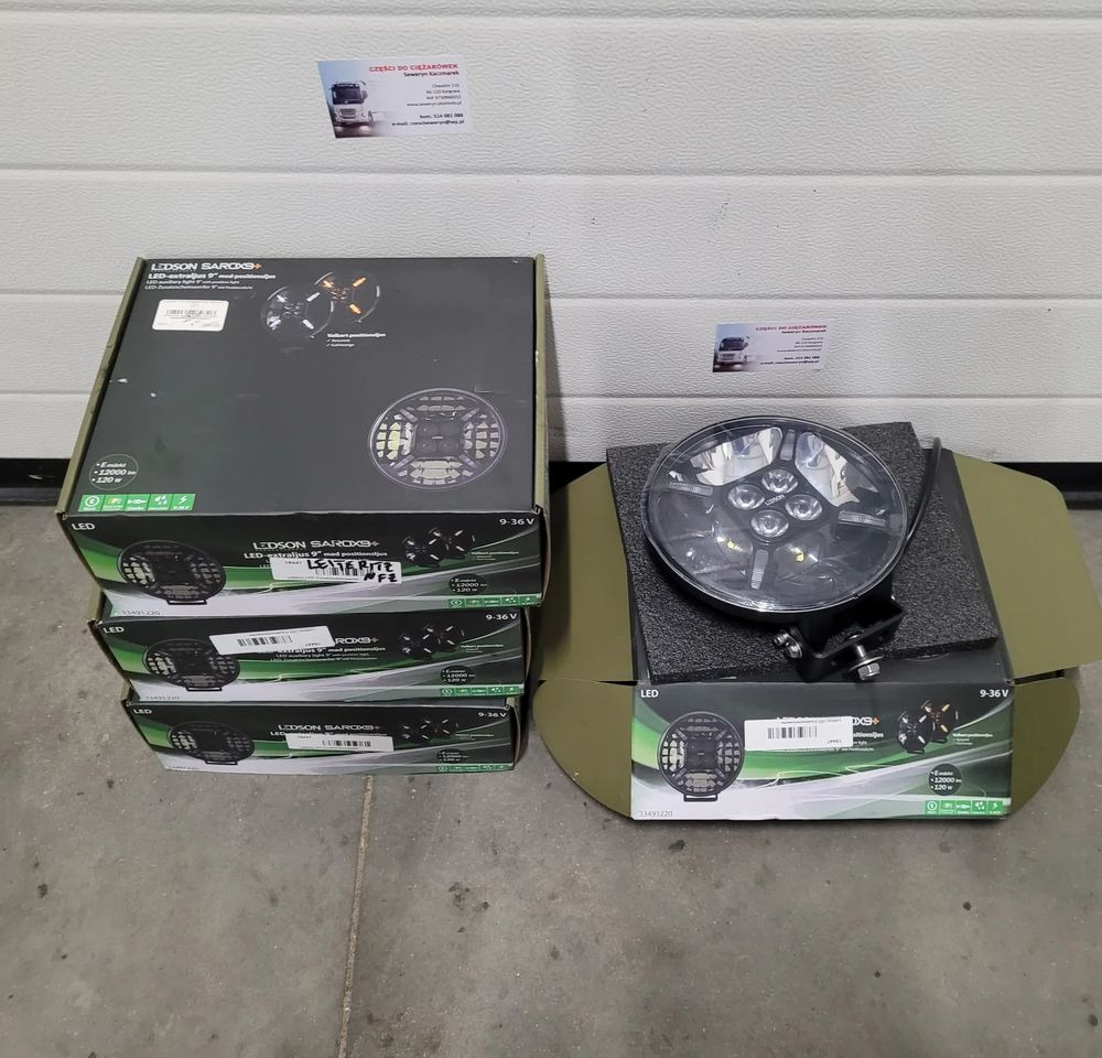 4szt. HALOGEN LEDSON SAROX9+ NOWY ORYGINAŁ CHWALIM116 - Svetlo/ Osvetlenia pre Nákladné auto: obrázok 1 4szt. HALOGEN LEDSON SAROX9+ NOWY ORYGINAŁ CHWALIM116 - Svetlo/ Osvetlenia pre Nákladné auto: obrázok 1