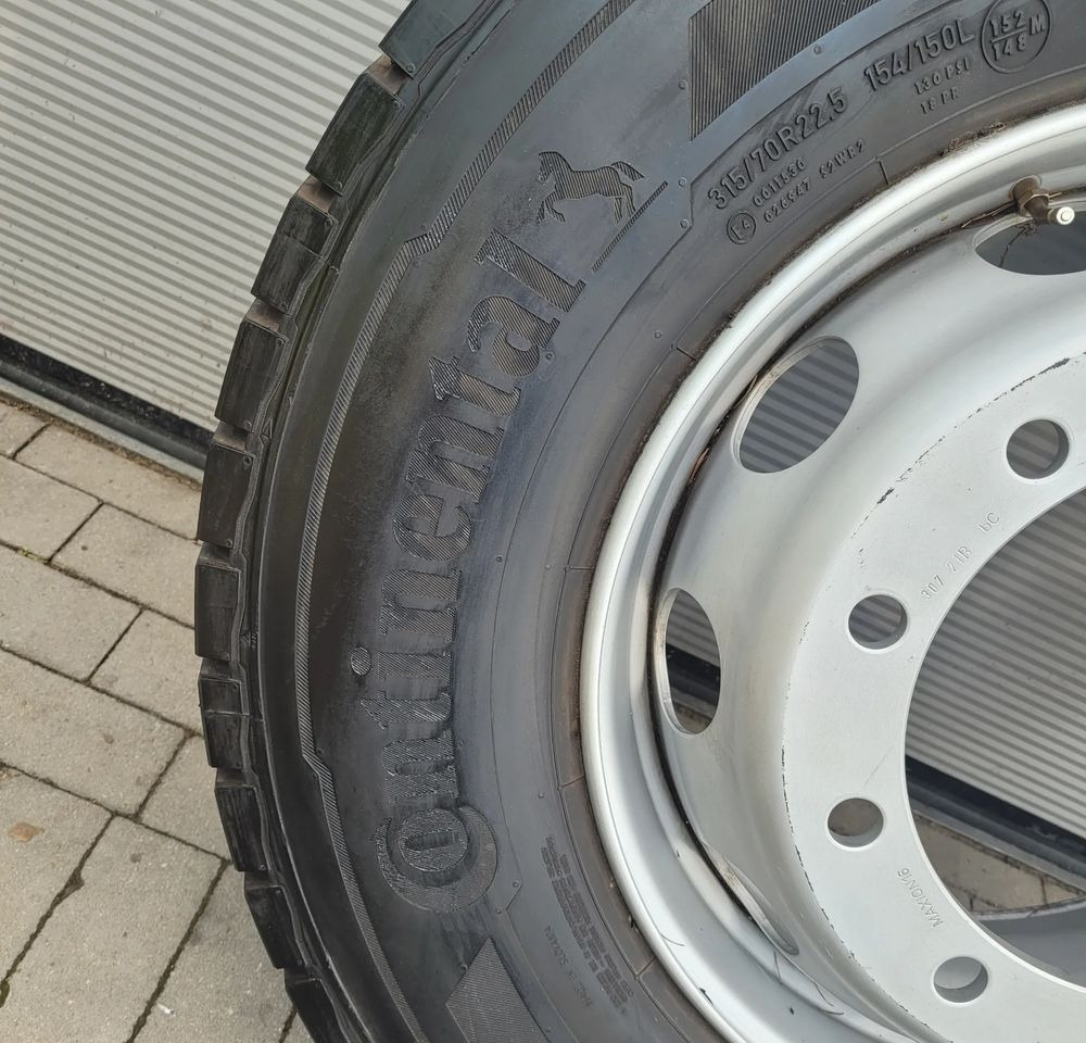 KOŁO CONTINENTAL CONTI HYBRID HD3 315/70R22.5 FELGA 9.00 - Pneumatiky a disky pre Nákladné auto: obrázok 5 KOŁO CONTINENTAL CONTI HYBRID HD3 315/70R22.5 FELGA 9.00 - Pneumatiky a disky pre Nákladné auto: obrázok 5