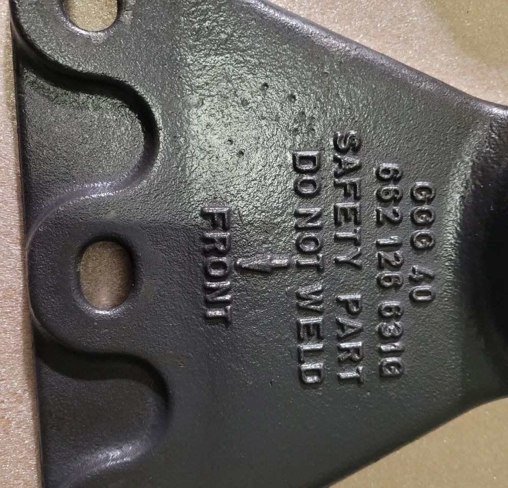 ŁAPY MOCOWANIE SIODŁA Gf 662 126 631 G - Točnica pre Nákladné auto: obrázok 2 ŁAPY MOCOWANIE SIODŁA Gf 662 126 631 G - Točnica pre Nákladné auto: obrázok 2