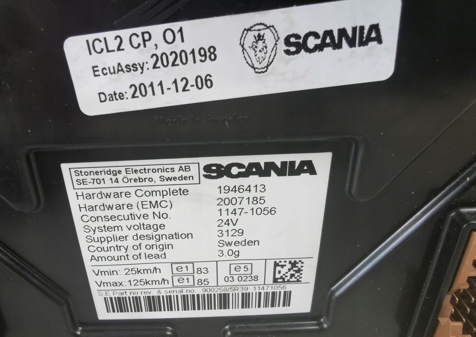 LICZNIK SCANIA R XPI 1946413 - Palubná doska pre Nákladné auto: obrázok 2 LICZNIK SCANIA R XPI 1946413 - Palubná doska pre Nákladné auto: obrázok 2