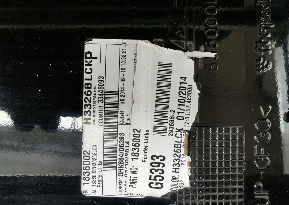 OWIEWKA SPOJLER ZAKABINOWY DAF XF 106 LH ORGINAŁ - Aerodynamika/ Spojler pre Nákladné auto: obrázok 3 OWIEWKA SPOJLER ZAKABINOWY DAF XF 106 LH ORGINAŁ - Aerodynamika/ Spojler pre Nákladné auto: obrázok 3