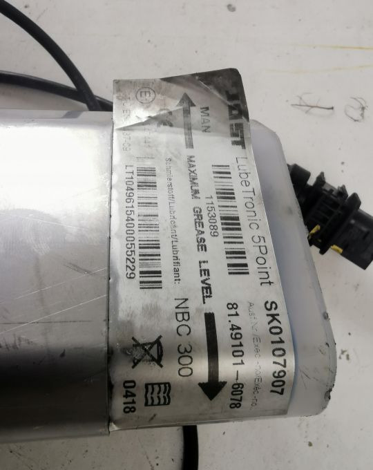 SMAROWANIE SIODŁA JOST MAN TGX TGS 81.49101-6078 - Točnica pre Nákladné auto: obrázok 2 SMAROWANIE SIODŁA JOST MAN TGX TGS 81.49101-6078 - Točnica pre Nákladné auto: obrázok 2