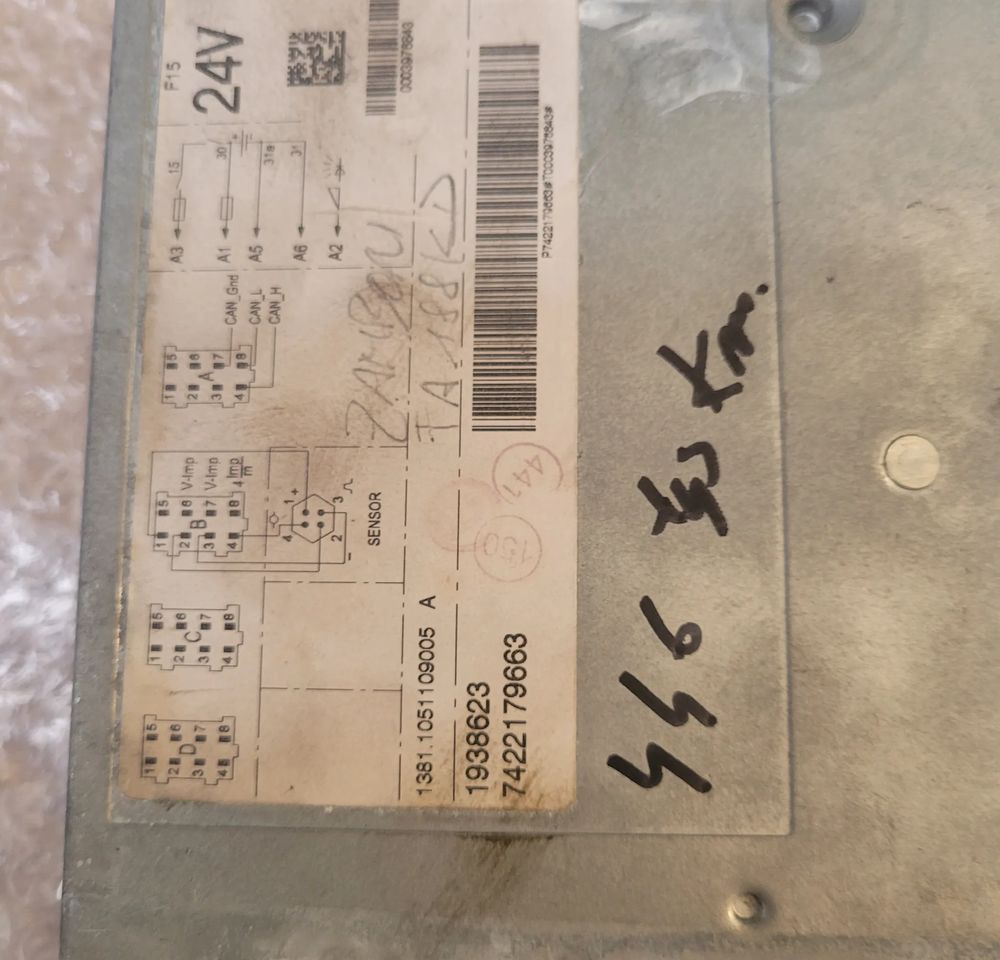 TACHGRAF DAF 1938623 R 2.1 CHWALIM116 - Tachograf pre Nákladné auto: obrázok 2 TACHGRAF DAF 1938623 R 2.1 CHWALIM116 - Tachograf pre Nákladné auto: obrázok 2