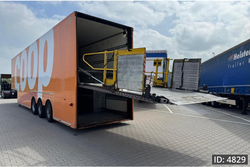 BURGERS Double-Deck / Steering axle / Tail lift / 7 pieces - Náves skriňové: obrázok 3 BURGERS Double-Deck / Steering axle / Tail lift / 7 pieces - Náves skriňové: obrázok 3