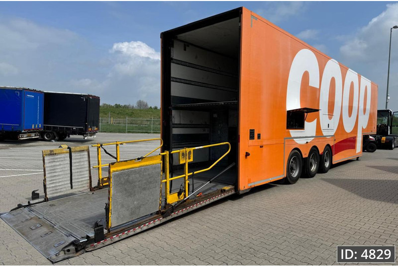BURGERS Double-Deck / Steering axle / Tail lift / 7 pieces - Náves skriňové: obrázok 5 BURGERS Double-Deck / Steering axle / Tail lift / 7 pieces - Náves skriňové: obrázok 5