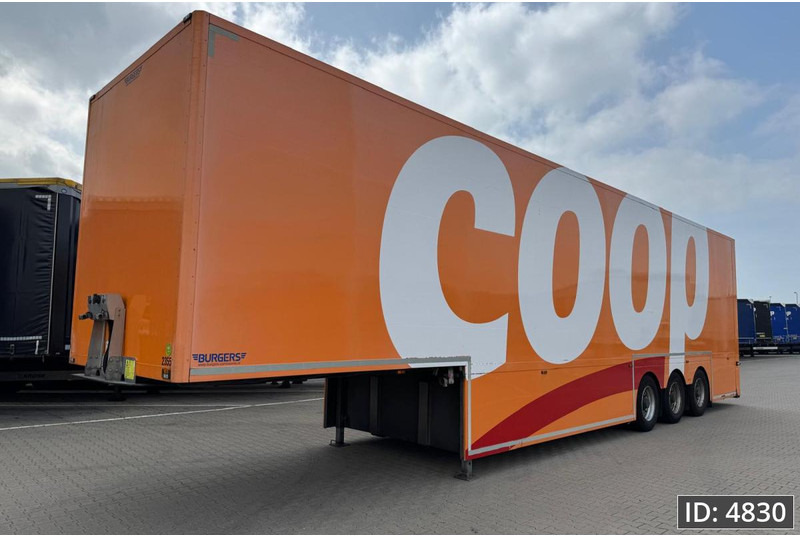 BURGERS Double-Deck / Steering axle / Tail lift / Racing - Náves skriňové: obrázok 1 BURGERS Double-Deck / Steering axle / Tail lift / Racing - Náves skriňové: obrázok 1