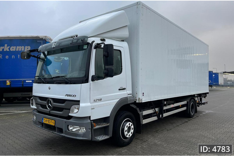 Mercedes-Benz Atego 1218 Day Cab, Euro 5, BDF / EPS automatic / standklima / DHOLLANDIA 2000KG - Kontejnérový podvozek/ Výměnná nástavba: obrázok 1 Mercedes-Benz Atego 1218 Day Cab, Euro 5, BDF / EPS automatic / standklima / DHOLLANDIA 2000KG - Kontejnérový podvozek/ Výměnná nástavba: obrázok 1