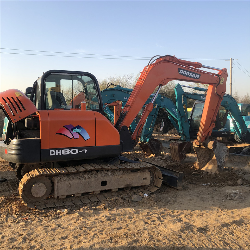 DOOSAN DH80-7 - Pásové rýpadlo: obrázok 2 DOOSAN DH80-7 - Pásové rýpadlo: obrázok 2