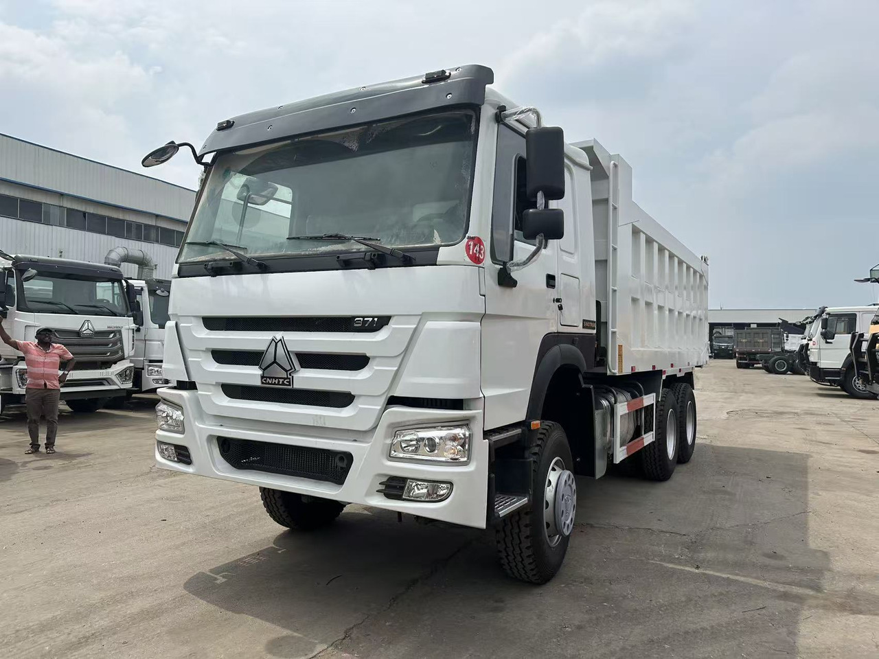 HOWO Howo Dump truck 6✖4 White - Sklápač: obrázok 1 HOWO Howo Dump truck 6✖4 White - Sklápač: obrázok 1
