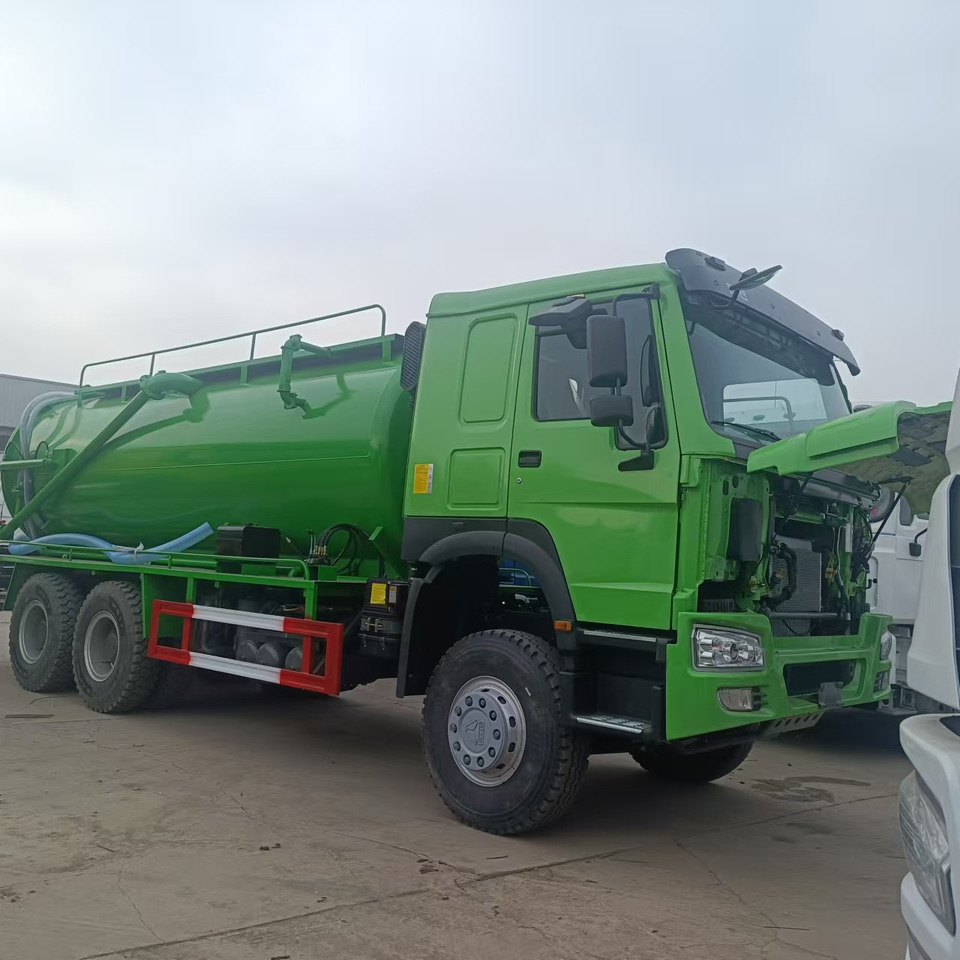 SINOTRUK HOWO Sewage Suction Truck 6*4 Click Here for Discount - Fekálne vozidlo: obrázok 5 SINOTRUK HOWO Sewage Suction Truck 6*4 Click Here for Discount - Fekálne vozidlo: obrázok 5