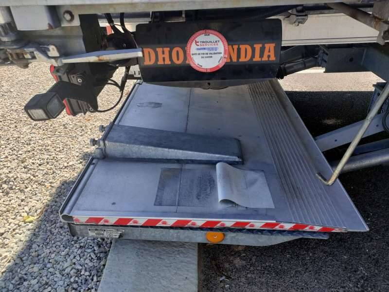 Semi-remorque 1 Essieu DISTRIMAX HAYON 2 PORTES AR 24 PALETTES 1 ESSIEU DIRECTIONNEL - Plachtový náves: obrázok 5 Semi-remorque 1 Essieu DISTRIMAX HAYON 2 PORTES AR 24 PALETTES 1 ESSIEU DIRECTIONNEL - Plachtový náves: obrázok 5