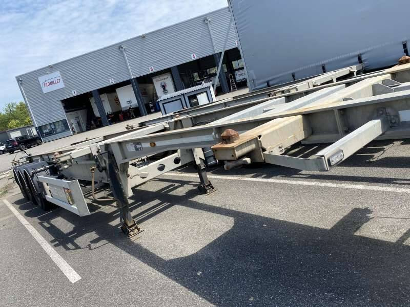 Semi-remorque 3 Essieux 38 TONNES CHARIOT COULISSANT - Náves preprava kontajnerov/ Výmenná nadstavba: obrázok 1 Semi-remorque 3 Essieux 38 TONNES CHARIOT COULISSANT - Náves preprava kontajnerov/ Výmenná nadstavba: obrázok 1