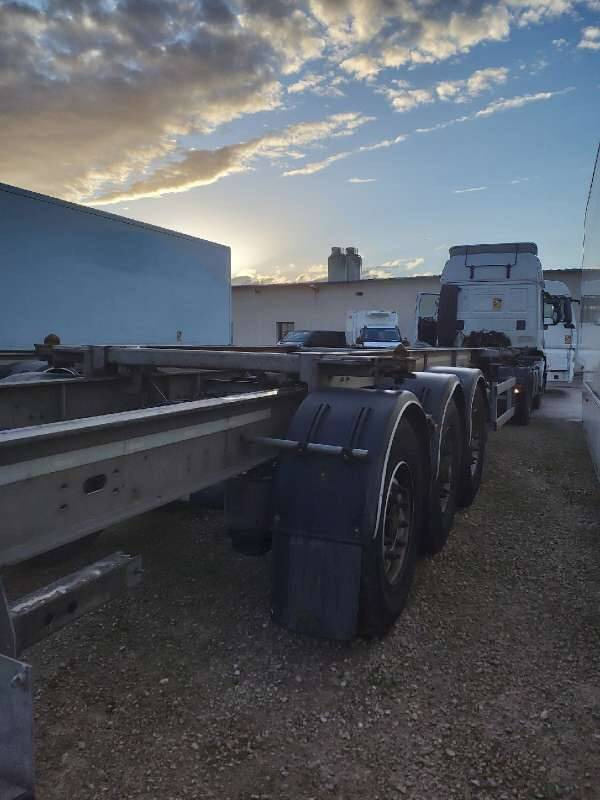 Semi-remorque 3 Essieux 38 TONNES CHARIOT COULISSANT - Náves preprava kontajnerov/ Výmenná nadstavba: obrázok 3 Semi-remorque 3 Essieux 38 TONNES CHARIOT COULISSANT - Náves preprava kontajnerov/ Výmenná nadstavba: obrázok 3