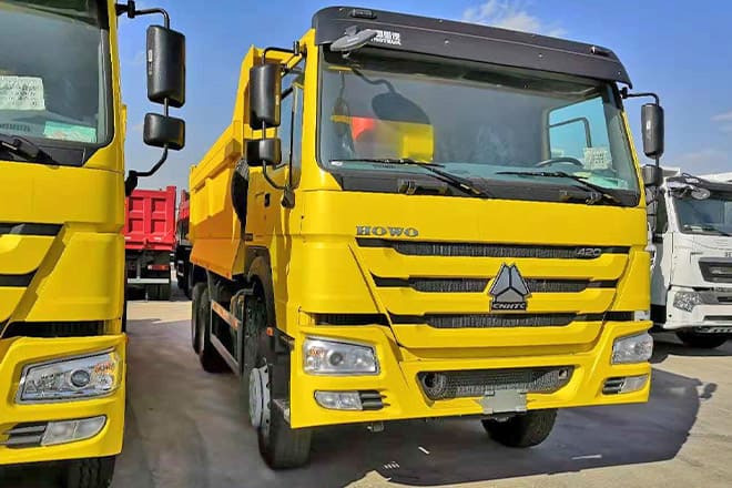 SINOTRUK Howo 400 10 Wheeler Dump Truck for Sale Price in Sierra Leone - Sklápač: obrázok 1 SINOTRUK Howo 400 10 Wheeler Dump Truck for Sale Price in Sierra Leone - Sklápač: obrázok 1