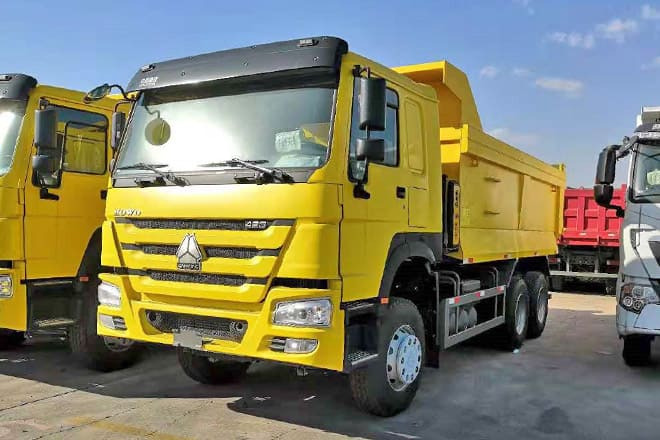 SINOTRUK Howo 400 10 Wheeler Dump Truck for Sale Price in Sierra Leone - Sklápač: obrázok 2 SINOTRUK Howo 400 10 Wheeler Dump Truck for Sale Price in Sierra Leone - Sklápač: obrázok 2