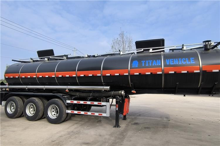 TITAN 3 Axle Asphalt Tank Semi Trailer for Sale In Nigeria - Cisternový náves: obrázok 5 TITAN 3 Axle Asphalt Tank Semi Trailer for Sale In Nigeria - Cisternový náves: obrázok 5