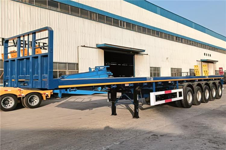 TITAN 5 Axle Flatbed Semi Trailer for Sale In Aruba - Plošinový/ Valníkový náves: obrázok 3 TITAN 5 Axle Flatbed Semi Trailer for Sale In Aruba - Plošinový/ Valníkový náves: obrázok 3