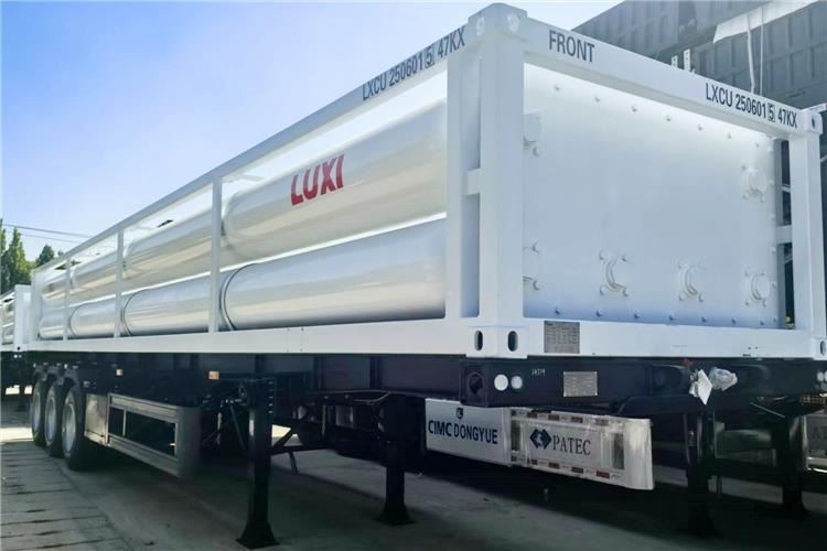 TITAN CNG Tanker Trailer for Sale In Taiwan - Cisternový náves: obrázok 2 TITAN CNG Tanker Trailer for Sale In Taiwan - Cisternový náves: obrázok 2
