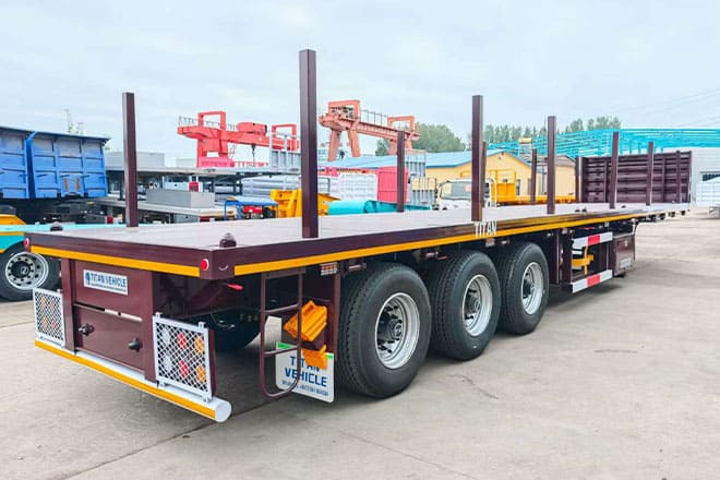 TITAN New 3 Axle Flatbed Trailers for Sale in Malawi - Plošinový/ Valníkový náves: obrázok 2 TITAN New 3 Axle Flatbed Trailers for Sale in Malawi - Plošinový/ Valníkový náves: obrázok 2
