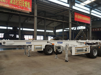 TITAN Shipping Container Trailer for Sale in Ghana - Náves podvozek: obrázok 1 TITAN Shipping Container Trailer for Sale in Ghana - Náves podvozek: obrázok 1